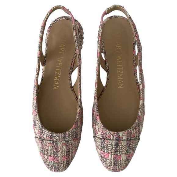 Stuart Weitzman Tweed Pearl Flat - Picture 4 of 12